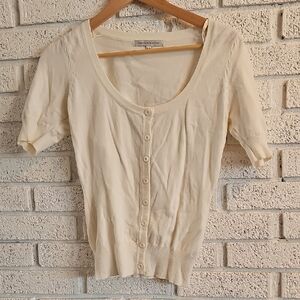 Urban Behavior Cream Button-Down Women's Top